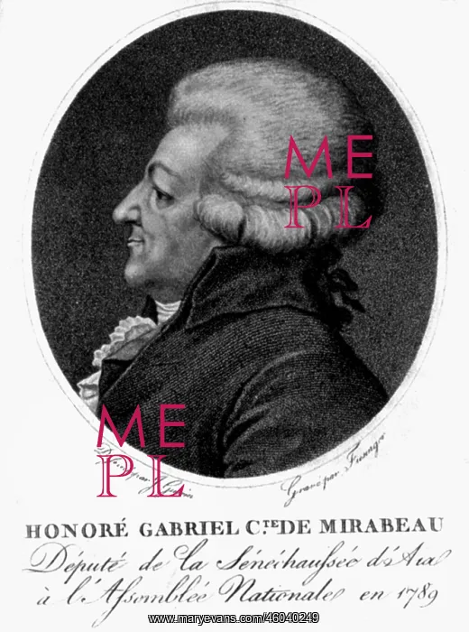 : Mirabeau, Honore Gabriel de Requeti, count of : Mirabeau, Honore Gabriel de Requeti, count of