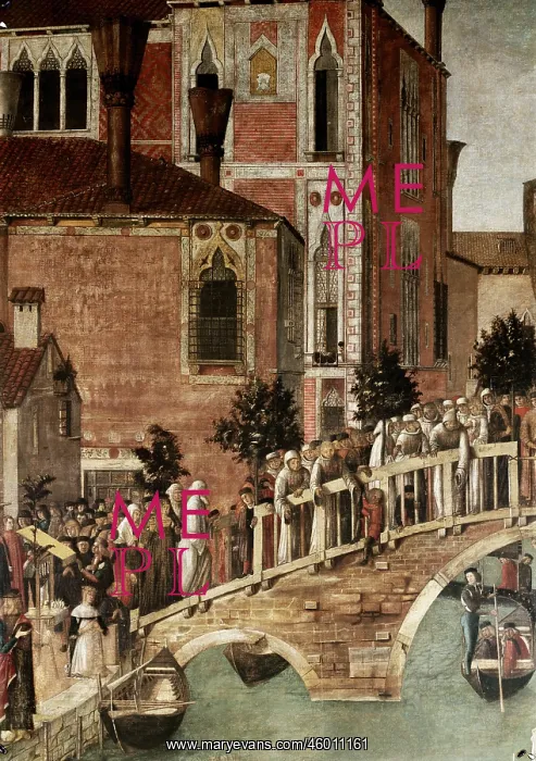 : Miracle of the Cross, by Gentile Bellini : Miracle of the Cross, by Gentile Bellini