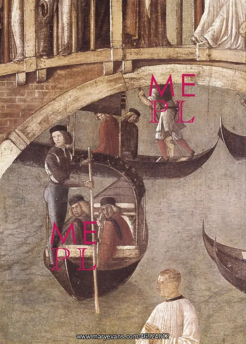 : Miracle of the Cross, by Gentile Bellini : Miracle of the Cross, by Gentile Bellini