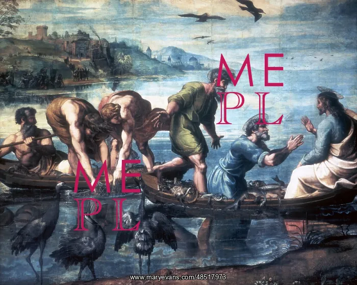 : The Miraculous Draught of Fishes'. Raphael (Raffaello : The Miraculous Draught of Fishes'. Raphael (Raffaello
