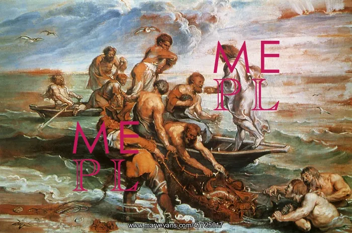 : The Miraculous Draught of Fishes, by Rubens : The Miraculous Draught of Fishes, by Rubens