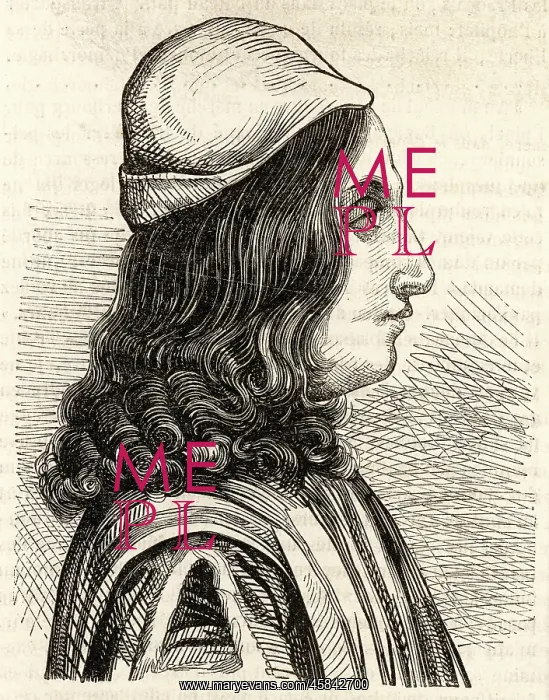 : MIRANDOLA. PICO DELLA MIRANDOLA (1463 - 1494), Italian humanist : MIRANDOLA. PICO DELLA MIRANDOLA (1463 - 1494), Italian humanist
