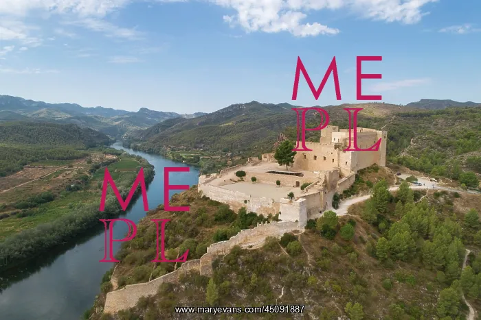 : Miravet Castle, Catalonia, Spain : Miravet Castle, Catalonia, Spain