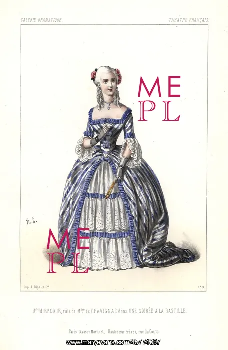 : Mirecour as Madame de Chavignac in Une Soiree : Mirecour as Madame de Chavignac in Une Soiree