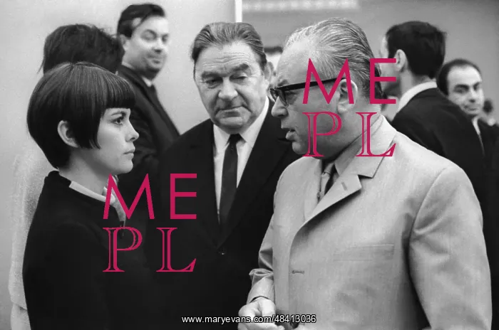 : Mireille Mathieu, Leonid Utyosov, and Nikita Bogoslovsky : Mireille Mathieu, Leonid Utyosov, and Nikita Bogoslovsky