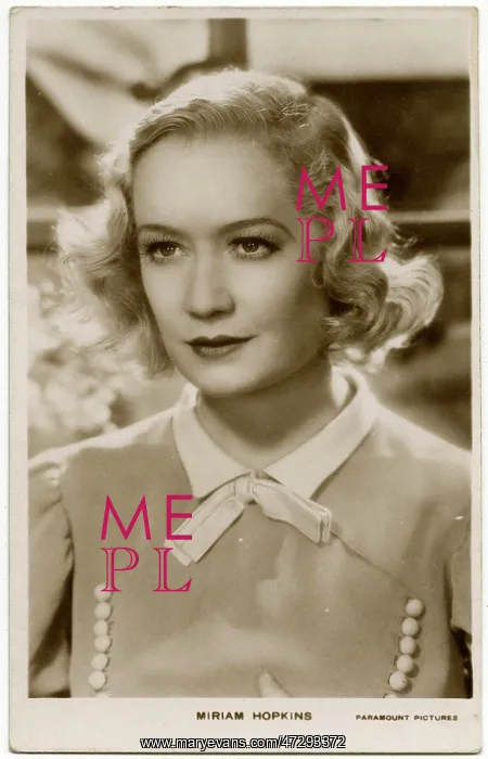  : Miriam Hopkins