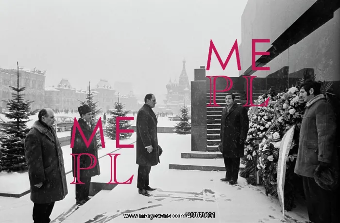 : Mirko Tepavac visiting USSR : Mirko Tepavac visiting USSR
