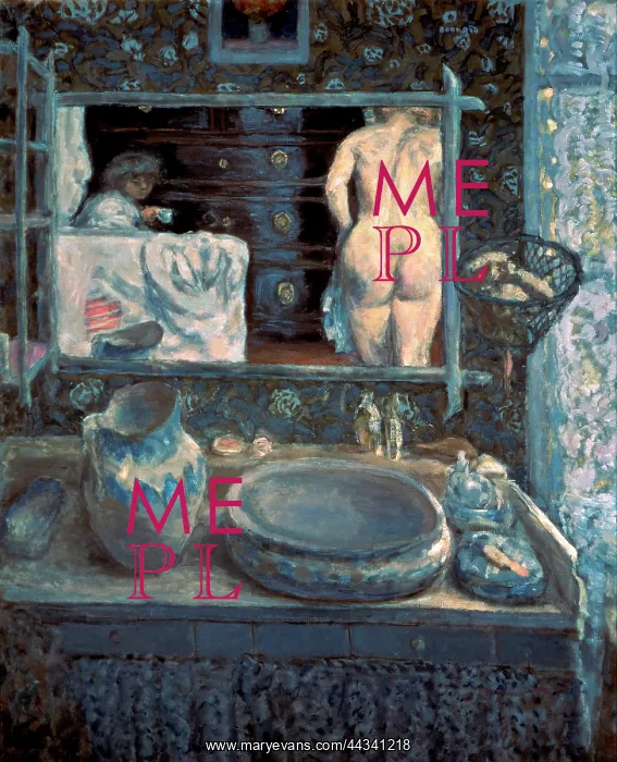 : The Mirror, by Pierre Bonnard : The Mirror, by Pierre Bonnard