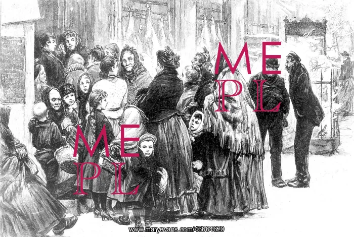 : misery / adversity, people waiting in a queue : misery / adversity, people waiting in a queue