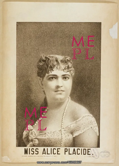  : Miss Alice Placide
