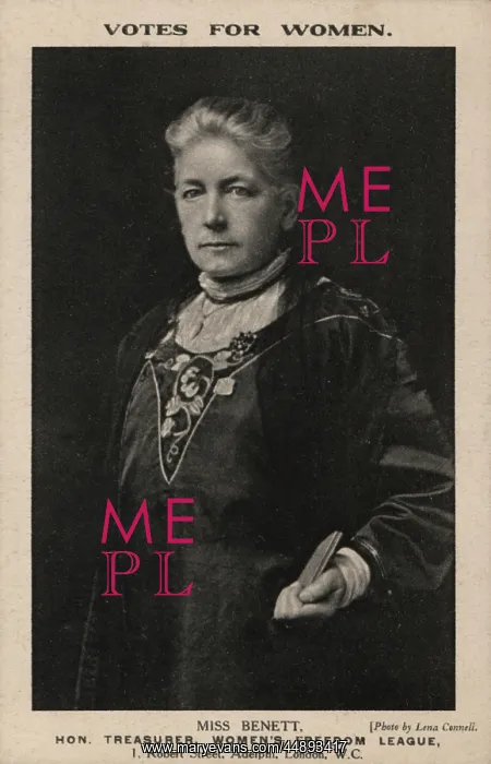 : Miss. Benett Suffragette : Miss. Benett Suffragette