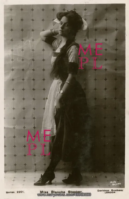  : Miss Blanche Stocker - British Stage Actress