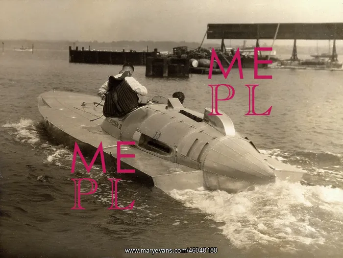  : Miss Britain speedboat, 1932