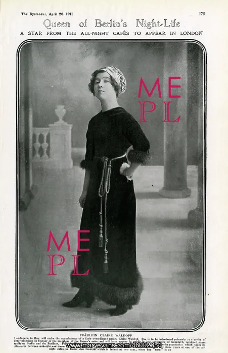: Miss Claire Waldoff : Miss Claire Waldoff