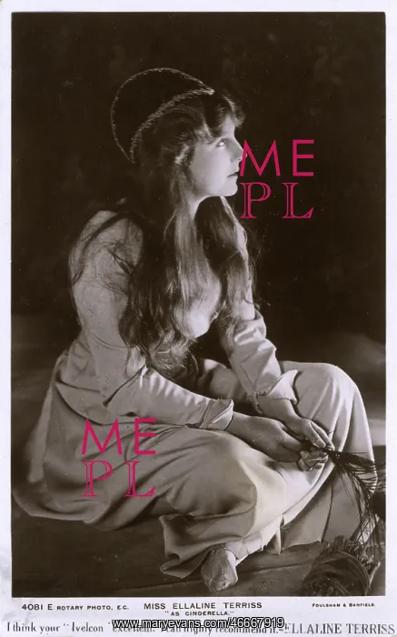 : Miss Ellaline Terriss as Cinderella : Miss Ellaline Terriss as Cinderella