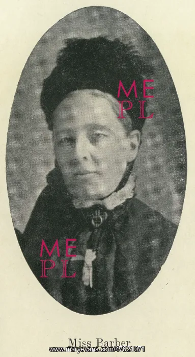 : Miss Emma Barber : Miss Emma Barber
