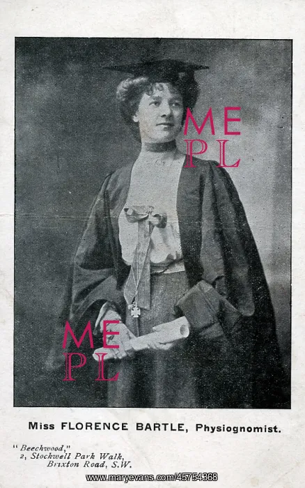: Miss Florence Bartle, Physiognomist : Miss Florence Bartle, Physiognomist