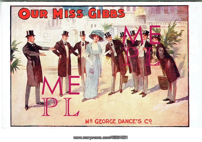 : Our Miss Gibbs by Adrian Ross : Our Miss Gibbs by Adrian Ross