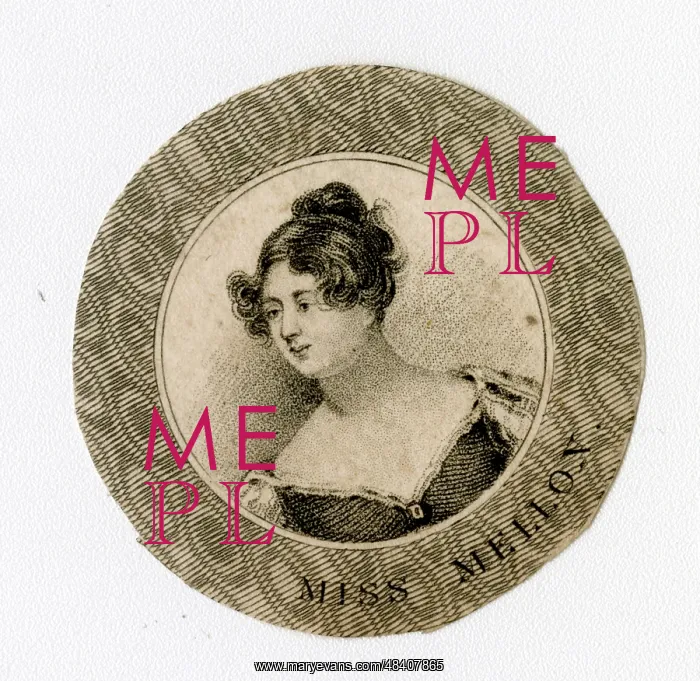 : Miss Harriet Mellon, actress : Miss Harriet Mellon, actress