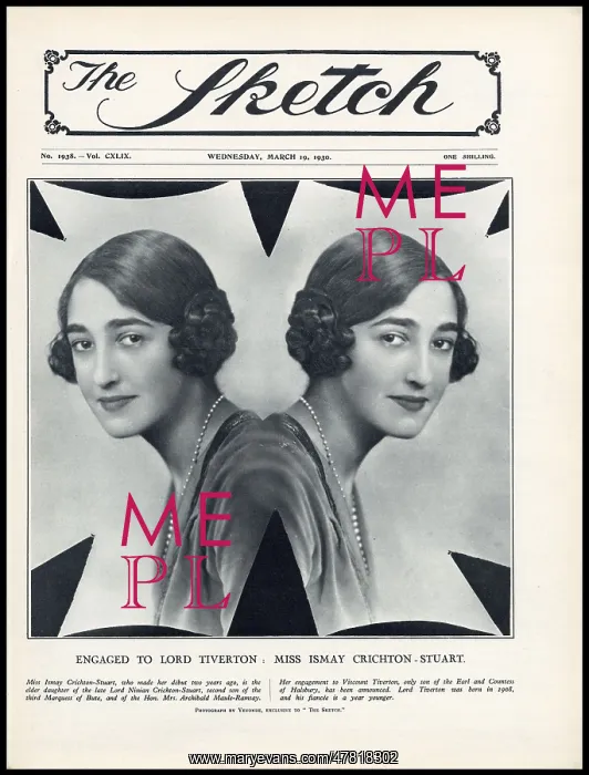 : Miss Ismay Crichton-Stuart : Miss Ismay Crichton-Stuart