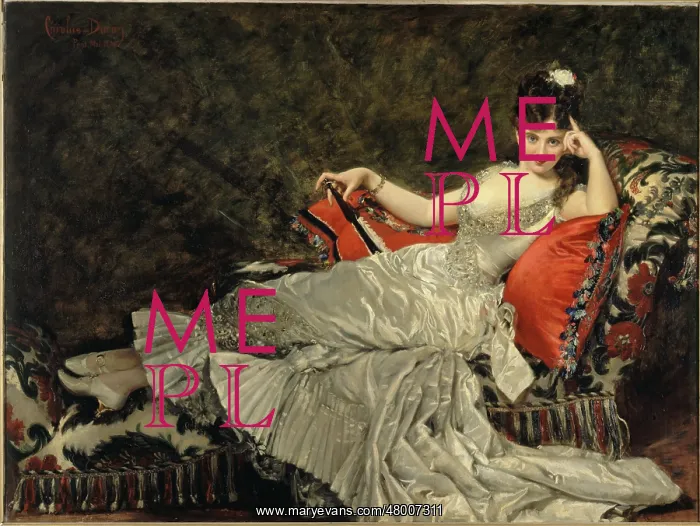 : Miss de Lancey, by Carolus Duran : Miss de Lancey, by Carolus Duran