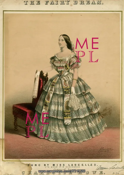 : Miss Lascelles Costume : Miss Lascelles Costume