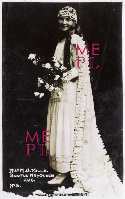  : Miss M. G. Mills - The Bootle May Queen