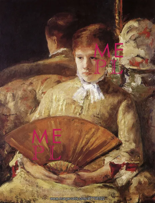  : Miss Mary Ellison, by Cassatt