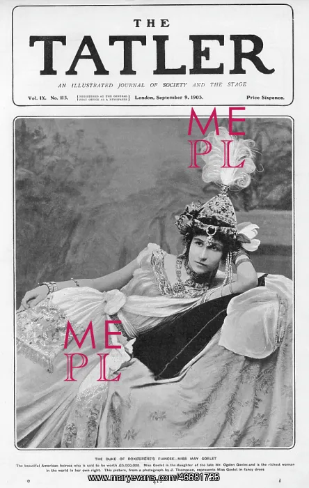 : Miss May Goelet : Miss May Goelet
