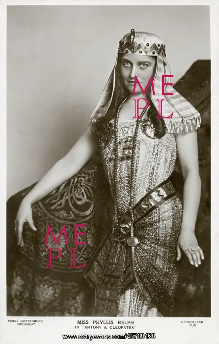 : Miss Phyllis Relph as Cleopatra : Miss Phyllis Relph as Cleopatra
