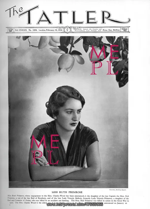 : Miss Ruth Primrose : Miss Ruth Primrose