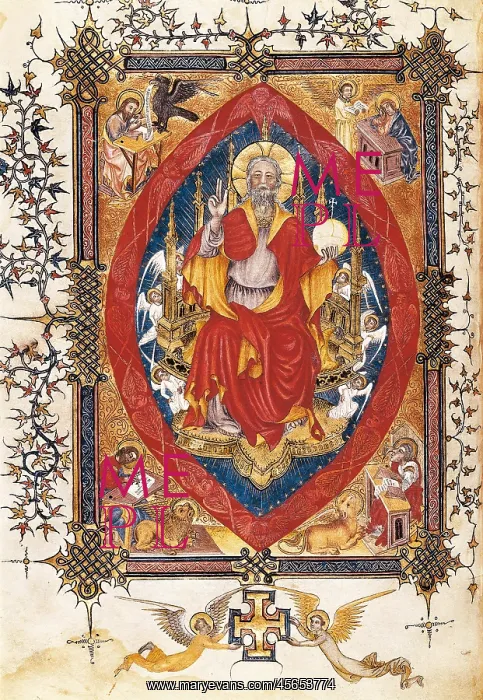  : Missal. Depiction of the Majesty (Maiestas)
