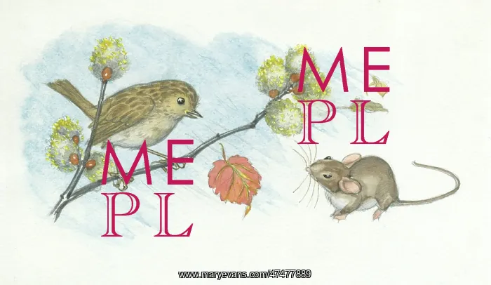 : The Missing Waistcoat - bird and mouse : The Missing Waistcoat - bird and mouse