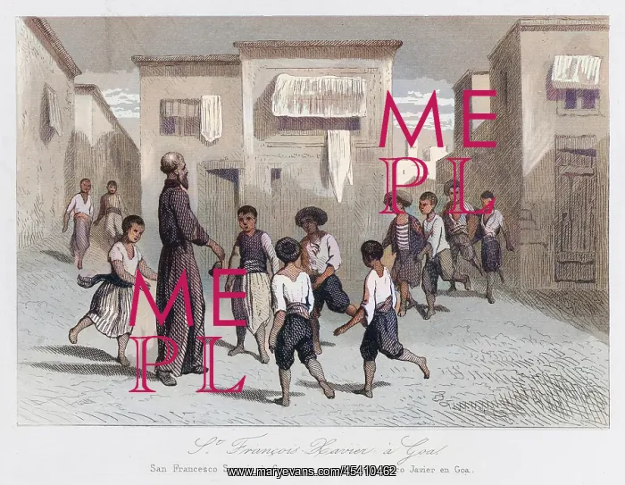 : Missionary Francis Xavier in Goa : Missionary Francis Xavier in Goa