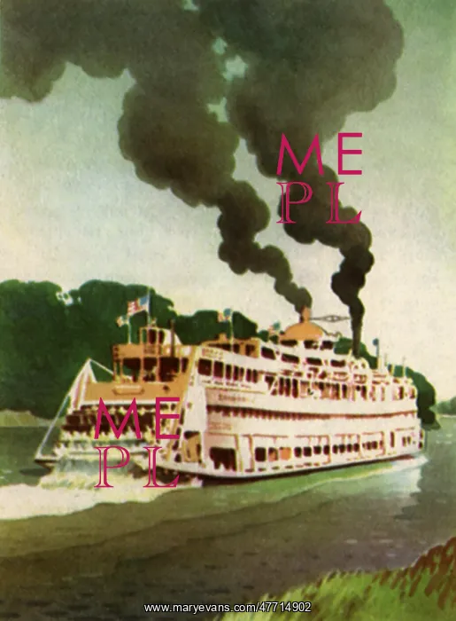 : Mississippi Steamboat : Mississippi Steamboat