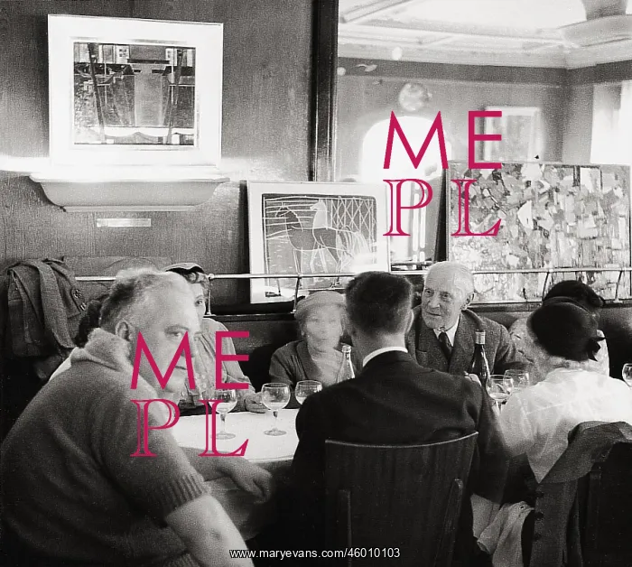 : Mister Renault at Jacque Villon's table : Mister Renault at Jacque Villon's table