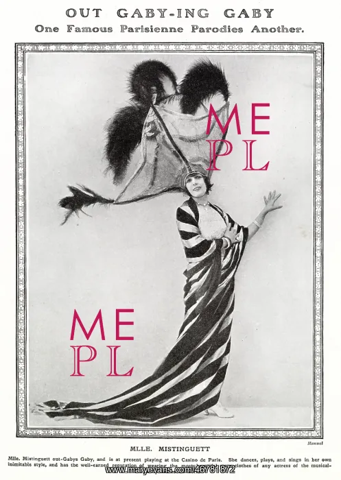 : Mistinguett Out Gaby-ing Gaby : Mistinguett Out Gaby-ing Gaby