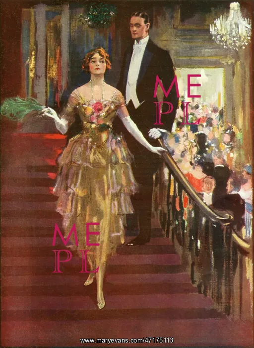 : MISTLETOE ON STAIRS : MISTLETOE ON STAIRS