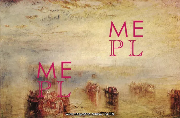: Misty Venice From Afar, by Turner : Misty Venice From Afar, by Turner