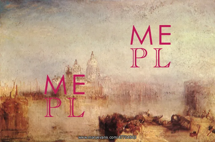 : Misty Venice Scene, by Turner : Misty Venice Scene, by Turner