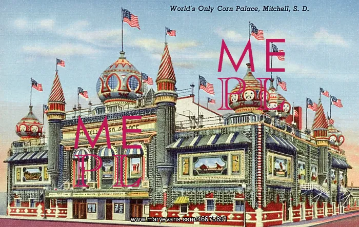 : Mitchell's Corn Palace, Mitchell, South Dakota, USA : Mitchell's Corn Palace, Mitchell, South Dakota, USA