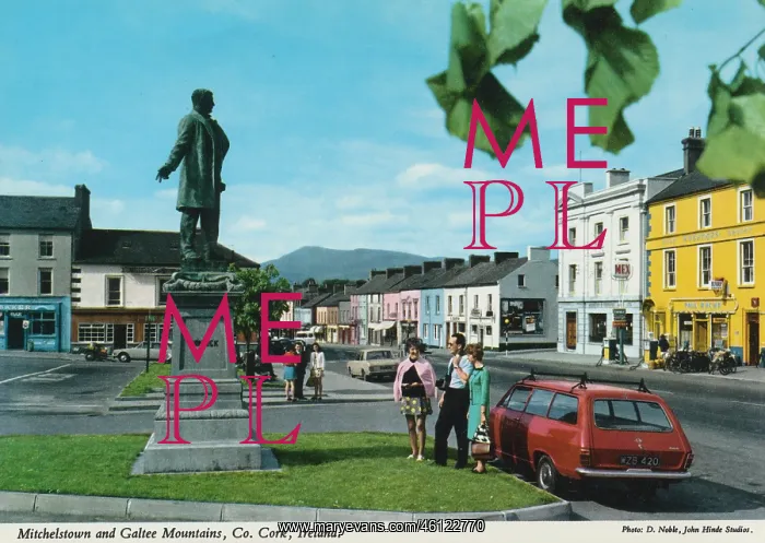 : Mitchelstown and Galtee Mountains, County Cork, Ireland : Mitchelstown and Galtee Mountains, County Cork, Ireland