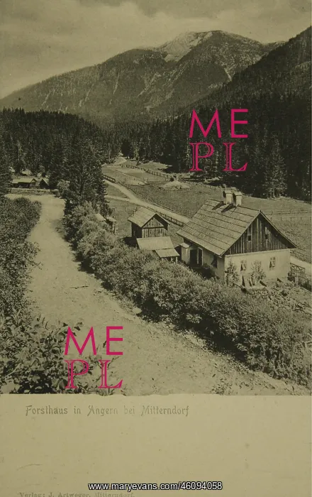  : Mitterndorf. Forsthaus in Angern near Mitterndorf