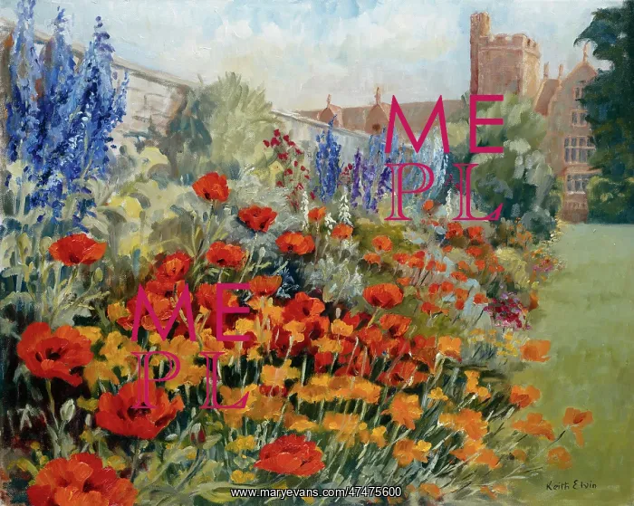  : Mixed Border with Poppies