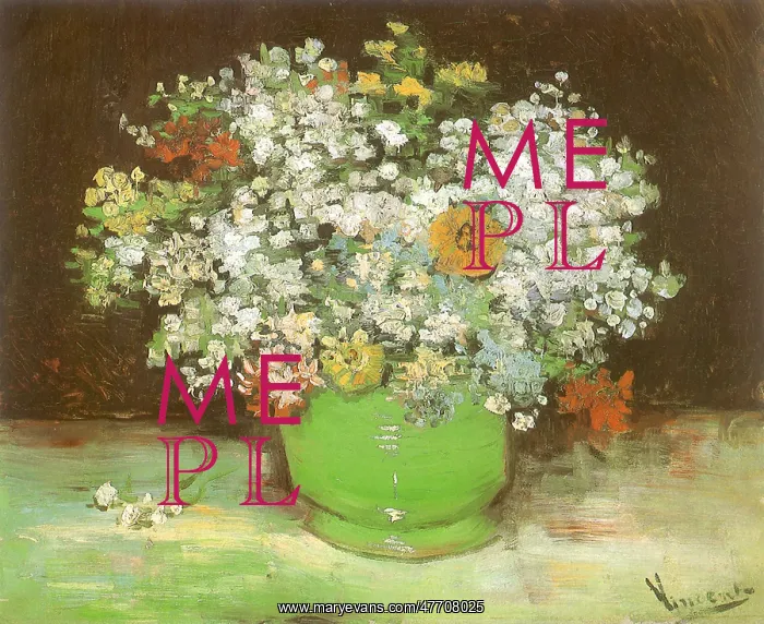 : Mixed Bouquet, by Van Gogh : Mixed Bouquet, by Van Gogh