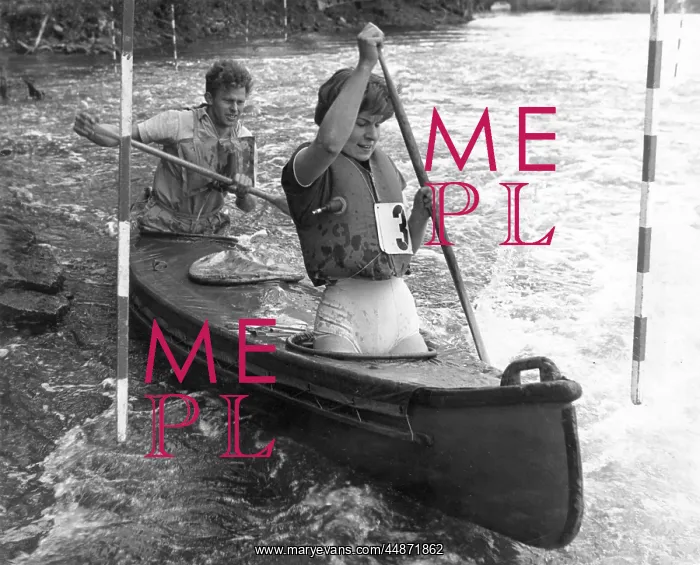 : MIXED CANOE SLALOM 1960S : MIXED CANOE SLALOM 1960S