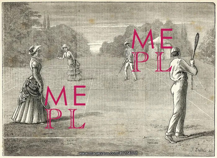  : Mixed Doubles - 1882