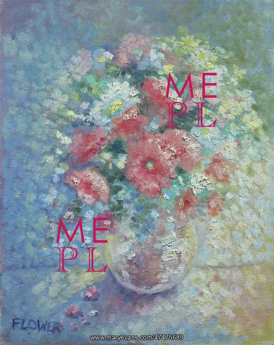 : Mixed Summer Flowers ? in a round vase : Mixed Summer Flowers ? in a round vase