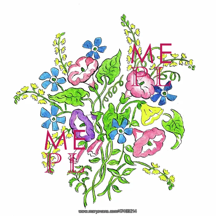  : Mixed wild flowers