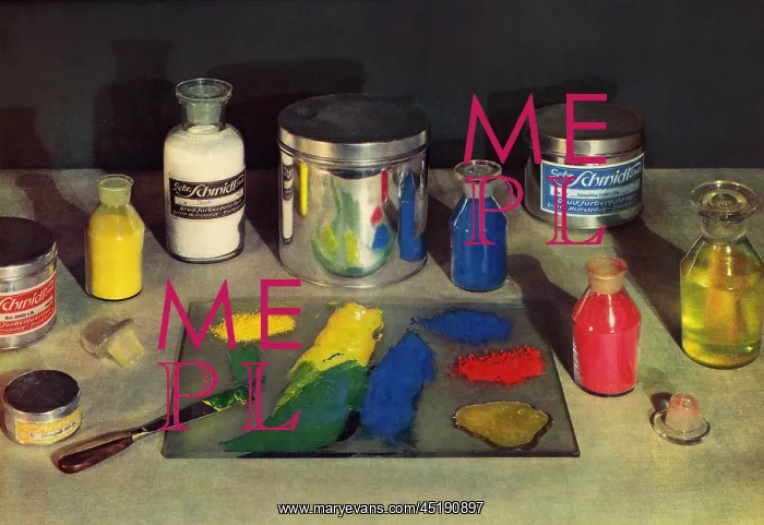  : Mixing printing inks